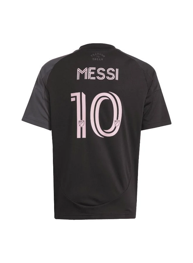 اديداس قمصان كرة قدم أطفال للجنسين أسود